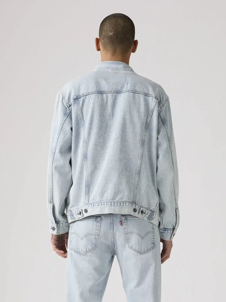 Мужская джинсовая куртка Levi's, Light Blue — фото 4