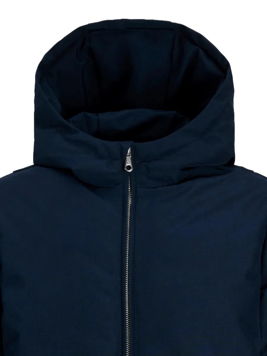 Детская межсезонная куртка Jack & Jones Junior 'Trace Collective' темно-синего цвета — фото 3