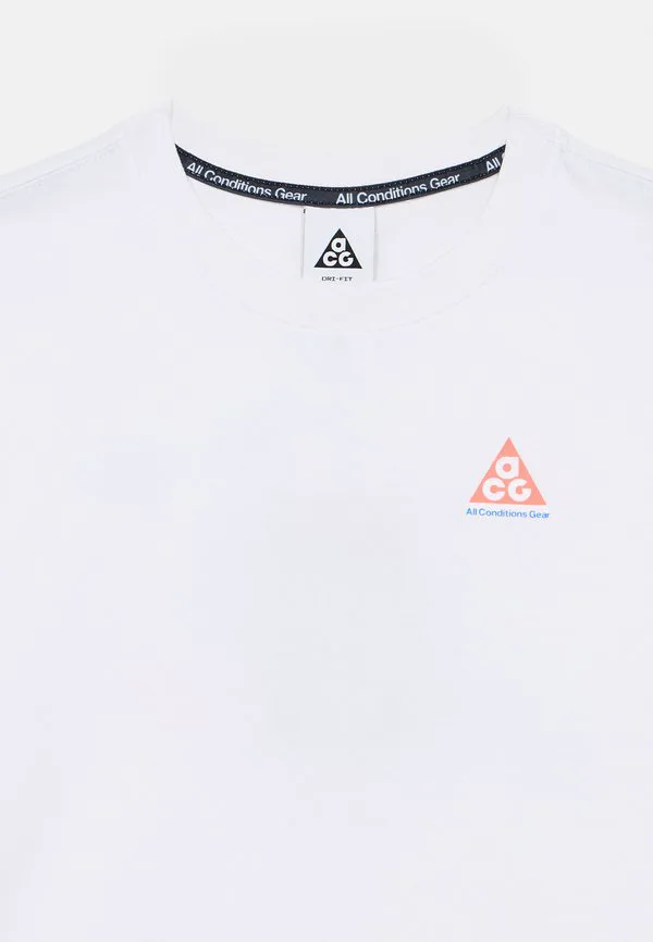 Футболка унисекс с принтом tee world Nike Acg, White — фото 3