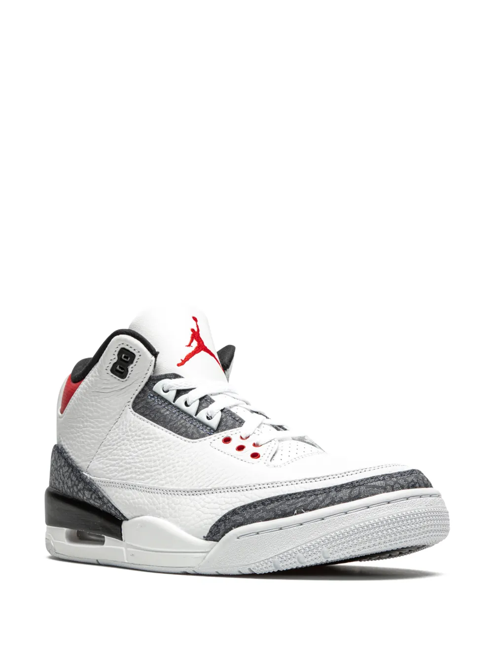 Кроссовки Air  3 SE Fire Red Denim Jordan, белый — фото 2