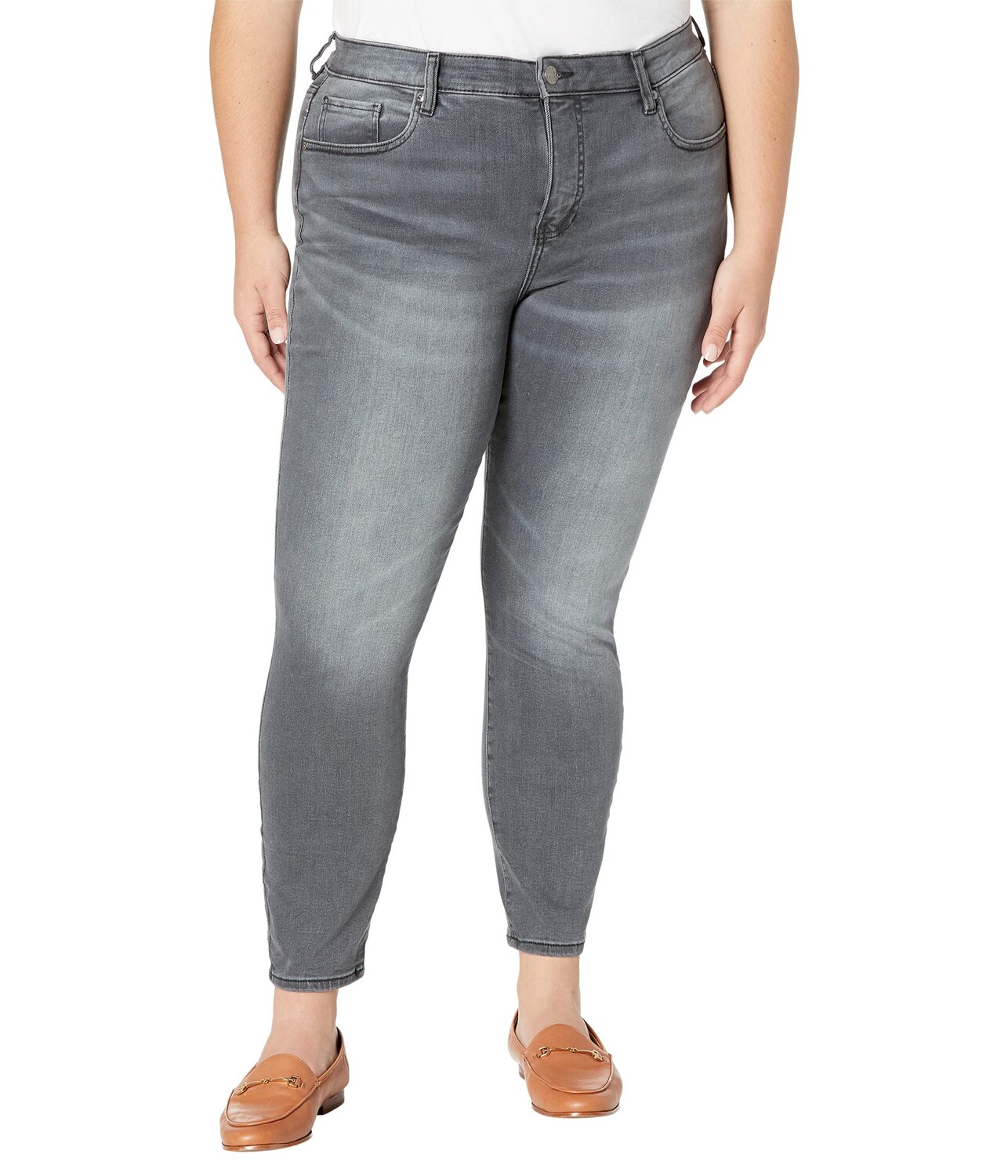 

Джинсы Jag Jeans, Plus Size Viola High-Rise Skinny Jeans