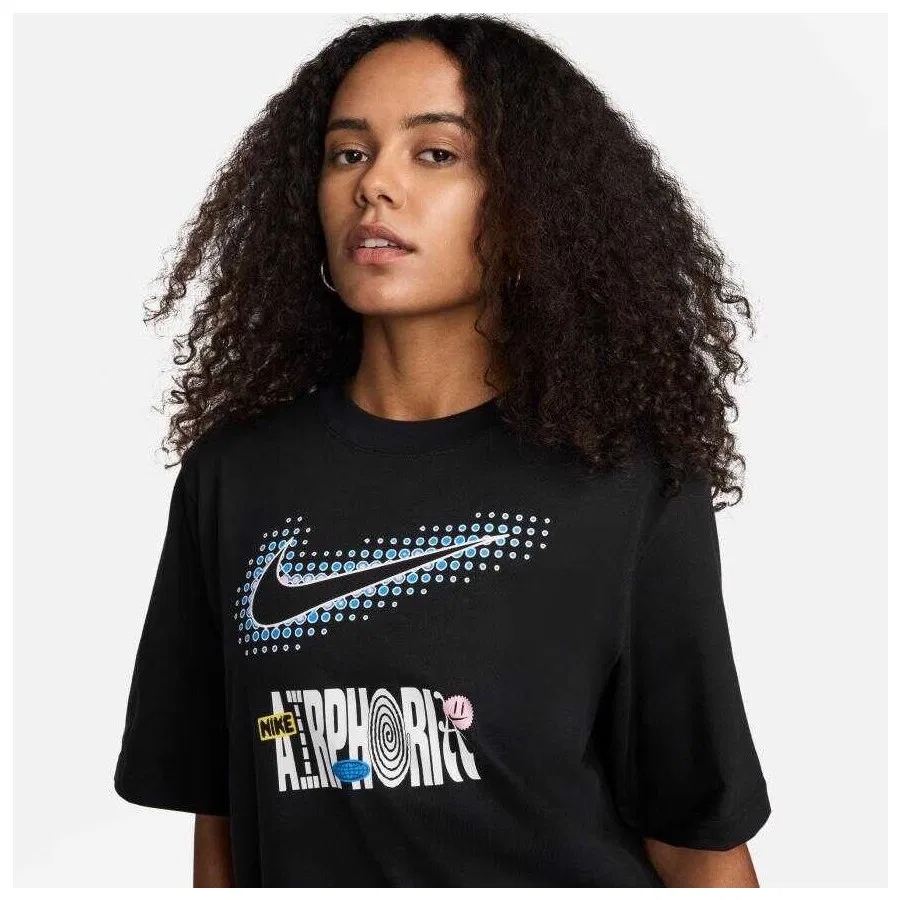 Футболка свободного кроя с принтом Nsw Tee Oc2 Bf Festival Nike, Черный — фото 4