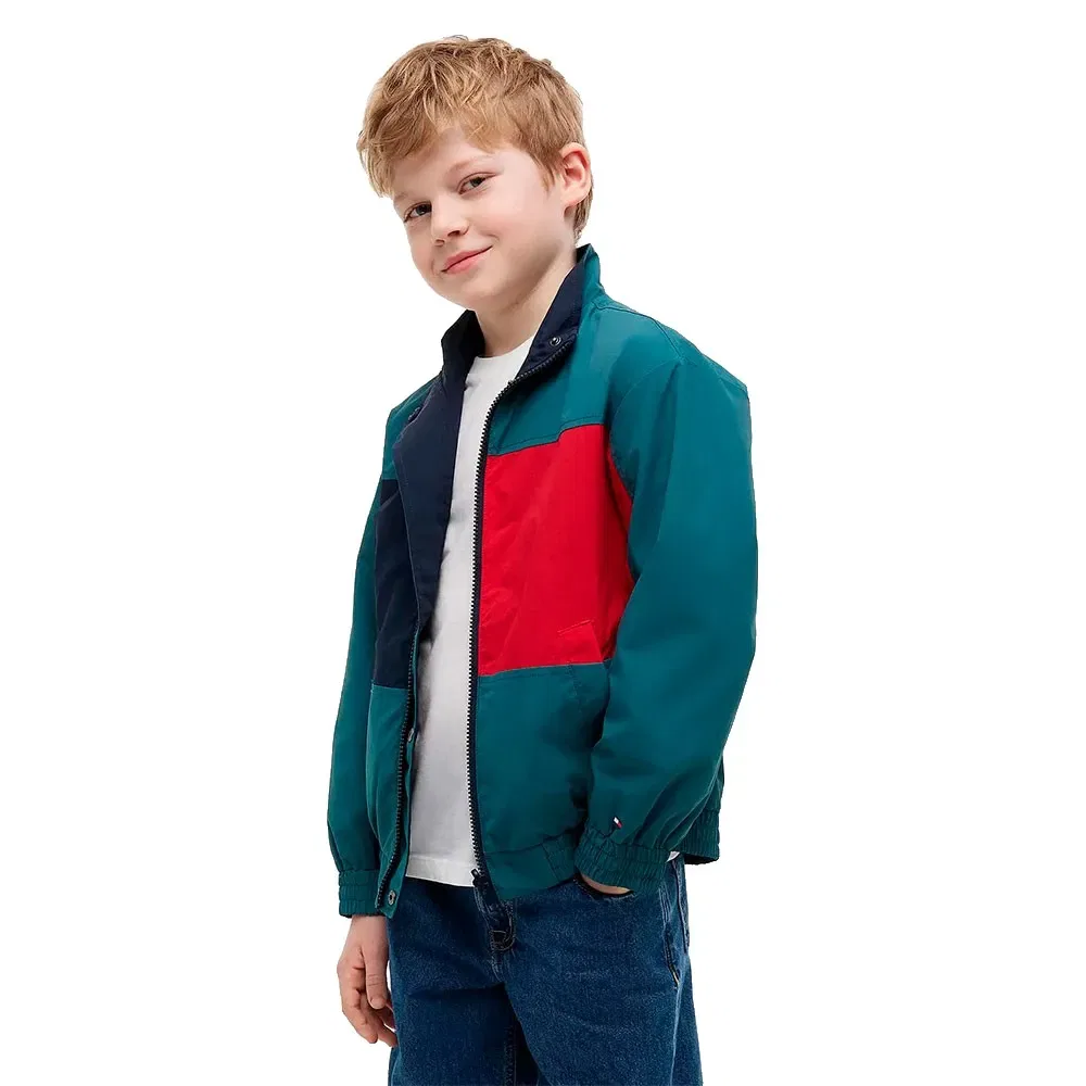 Детская куртка для мальчиков с высоким воротником Tommy hilfiger, Blue