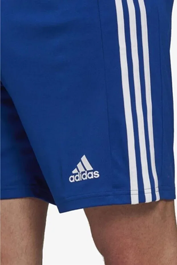 Мужские спортивные шорты однотонные Adidas, Blue — фото 3