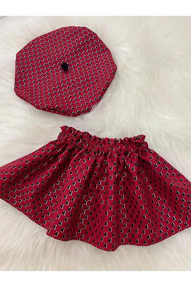 Детский комплект для новорожденных с принтом Moda Lina, Red — фото 2