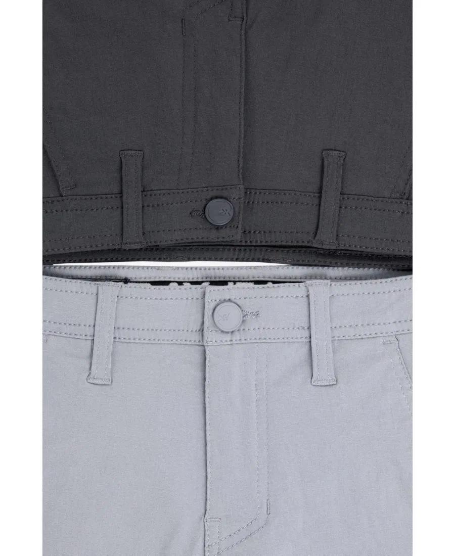 Детские шорты для мальчиков 2 шт. Flex Waist Nylon Golf Chino XRAY, Charcoal/Steel Grey — фото 4