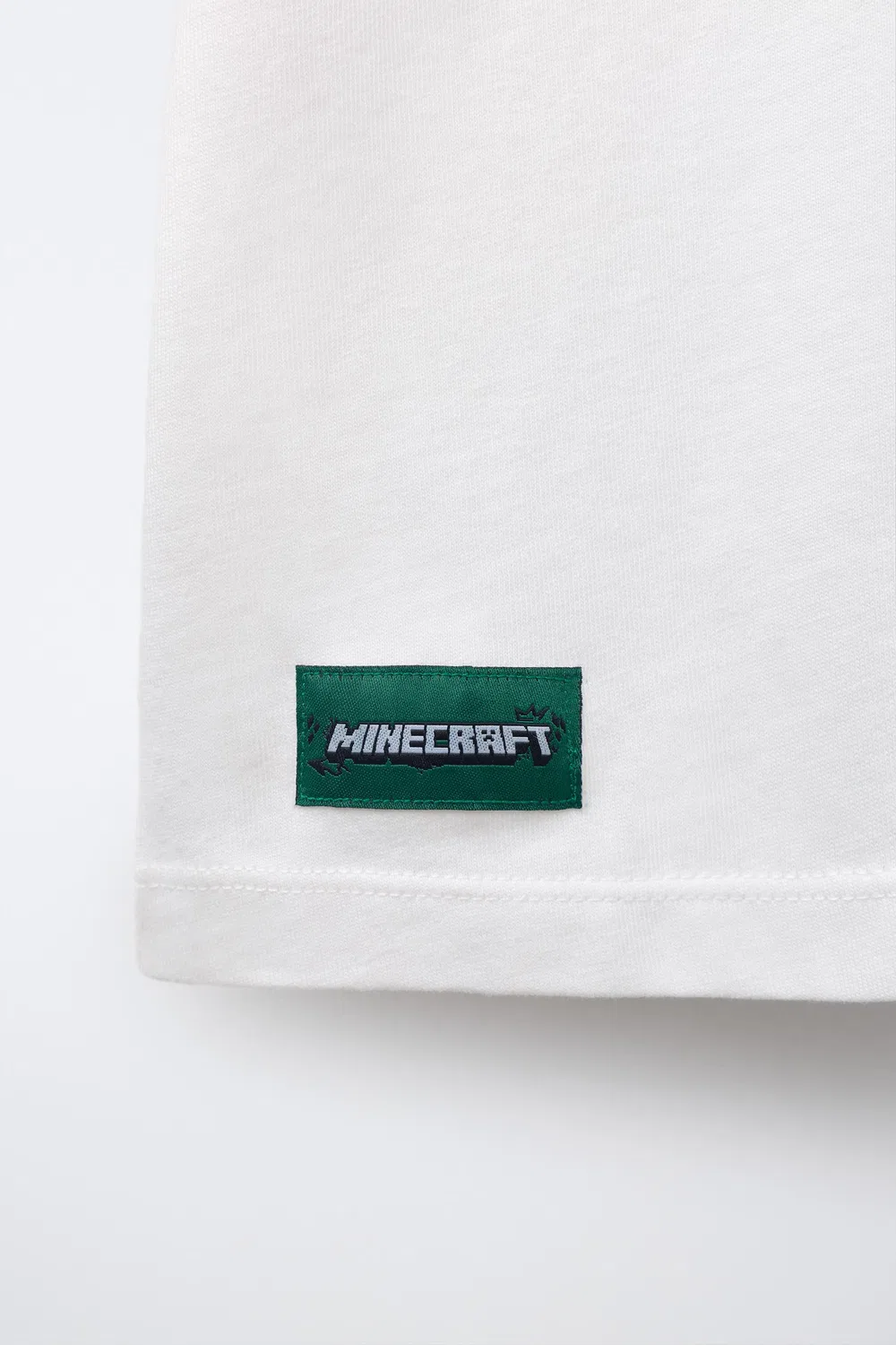 MINECRAFT MOJANG AB. Футболка ZARA, White — фото 4