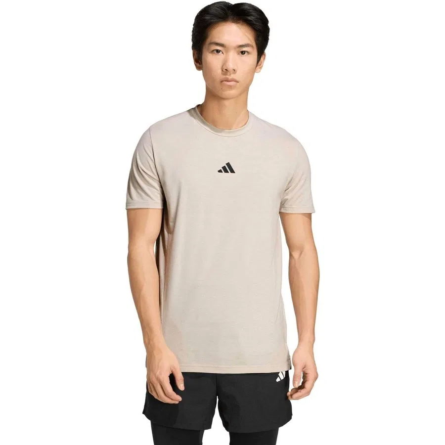 Футболка с принтом D4T Tee adidas, Бежевый
