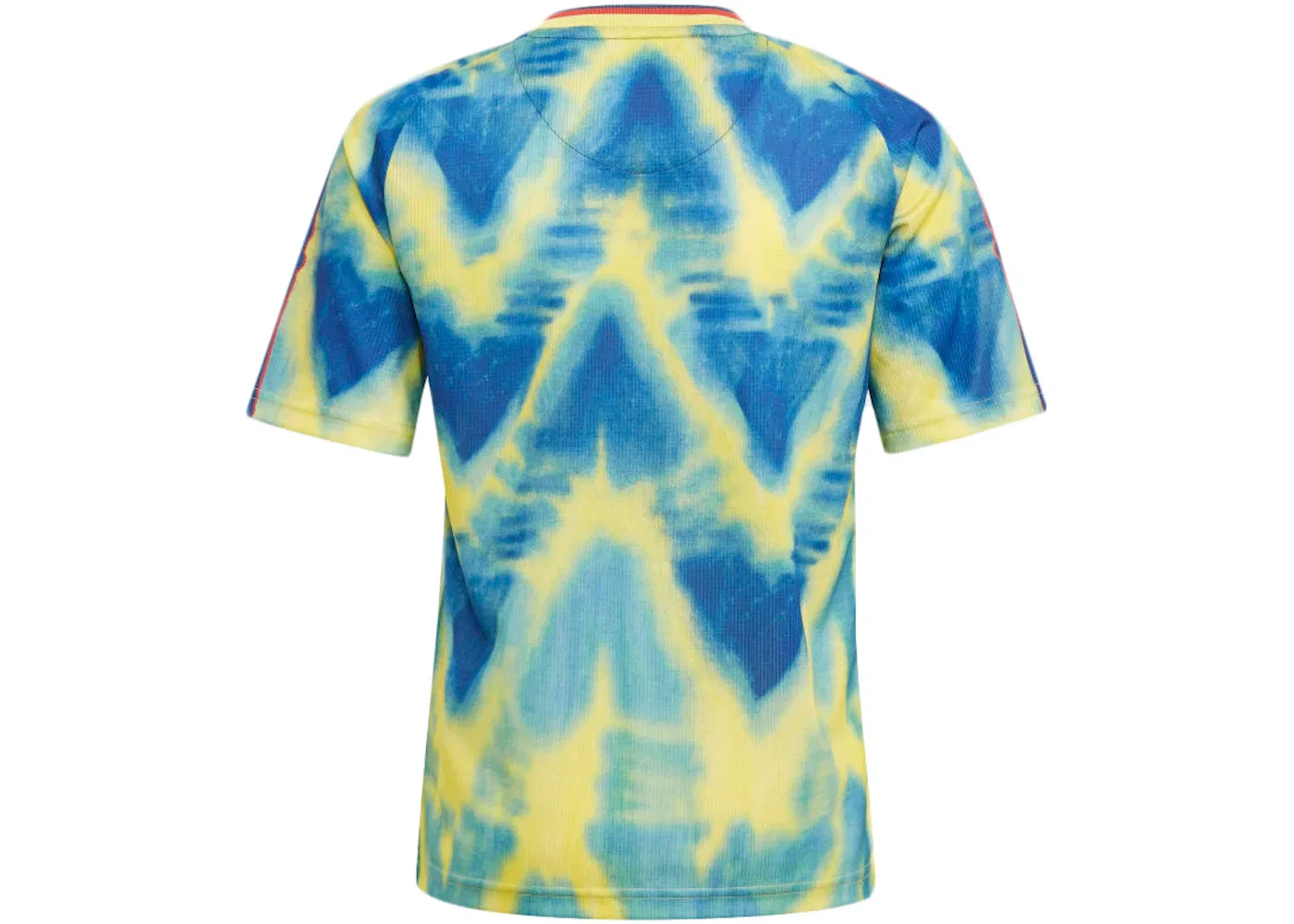 Детская футбольная джерси с длинным рукавом Adidas Arsenal Human Race Jersey, Eqt Yellow/Collegiate Navy — фото 2
