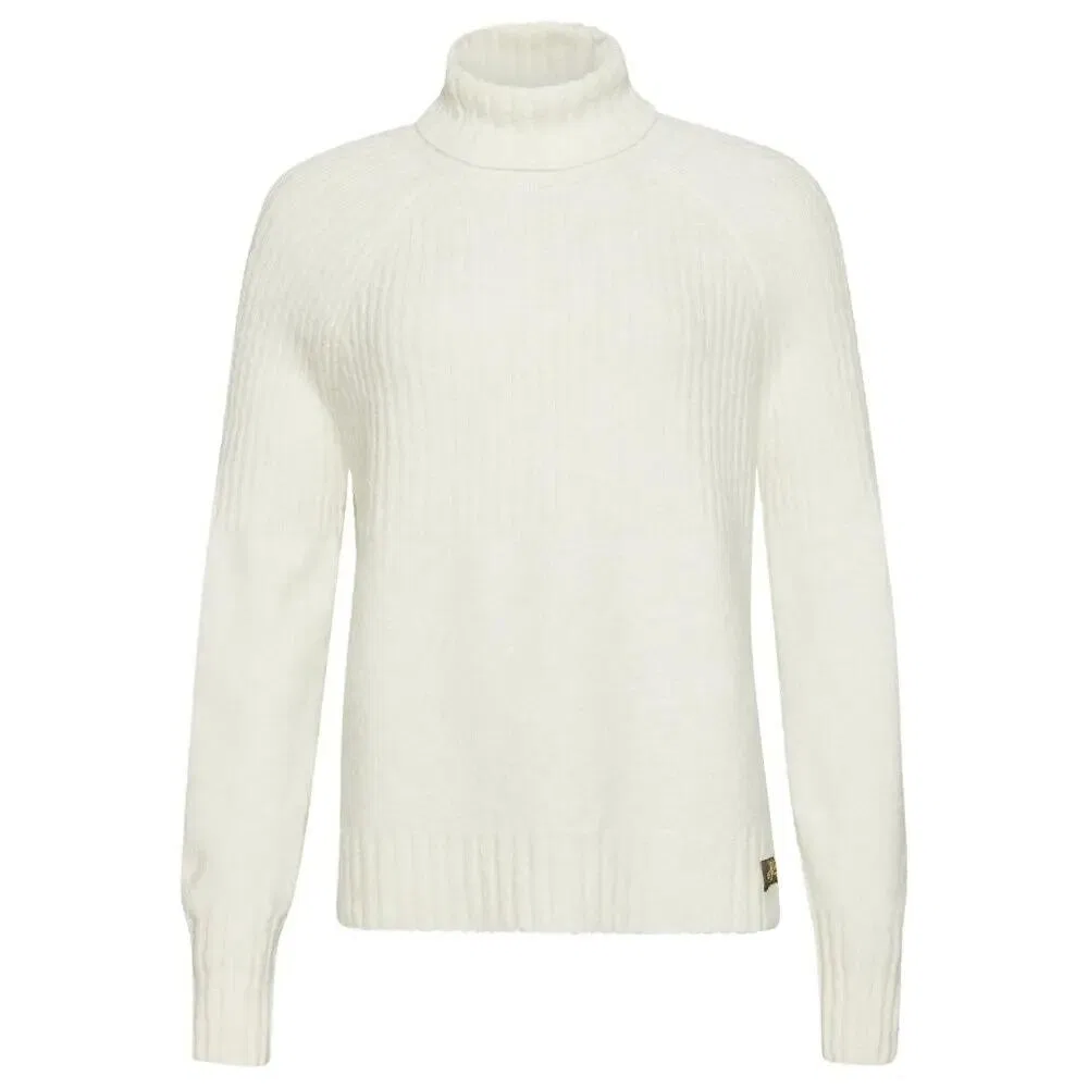 Женский ребристый пуловер Superdry Essential, Weiß