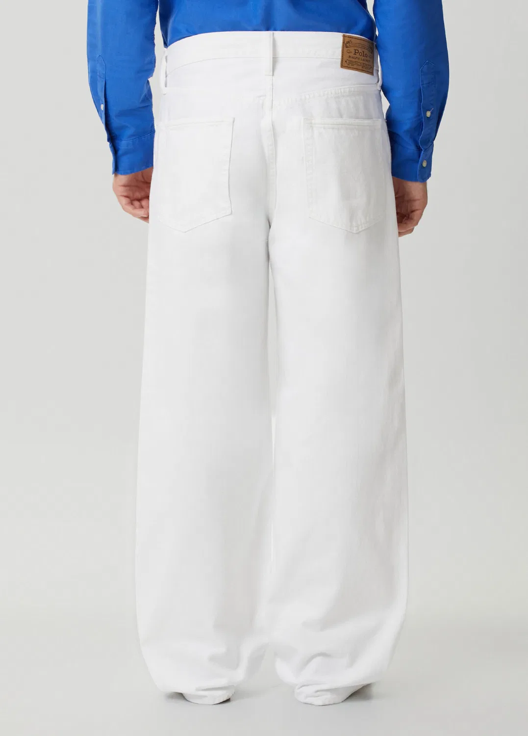 Джинсы Relaxed Rivington Polo Ralph Lauren, white — фото 3