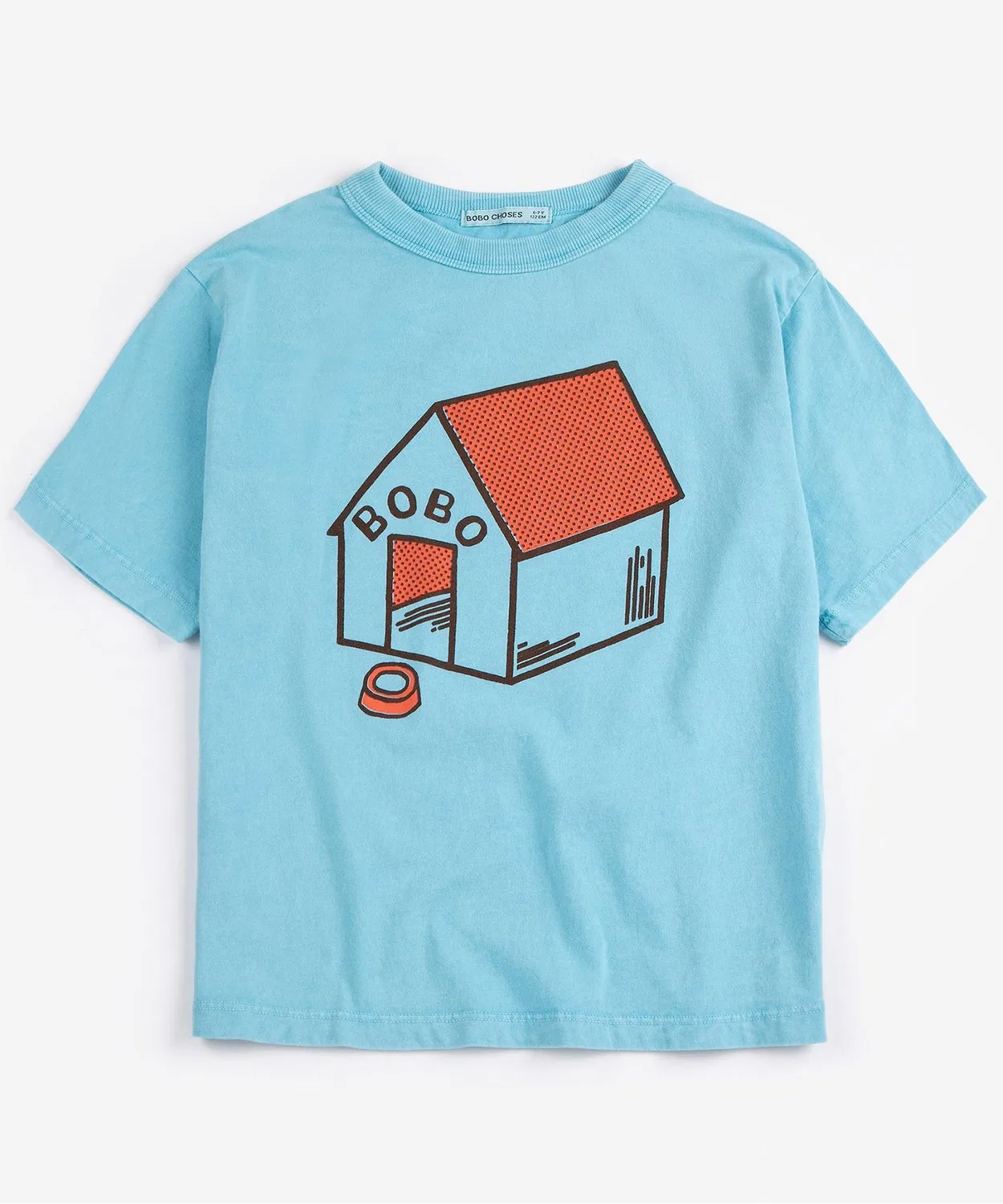 Детская футболка с коротким рукавом Pickles Is At Home BOBO CHOSES, Sky Blue