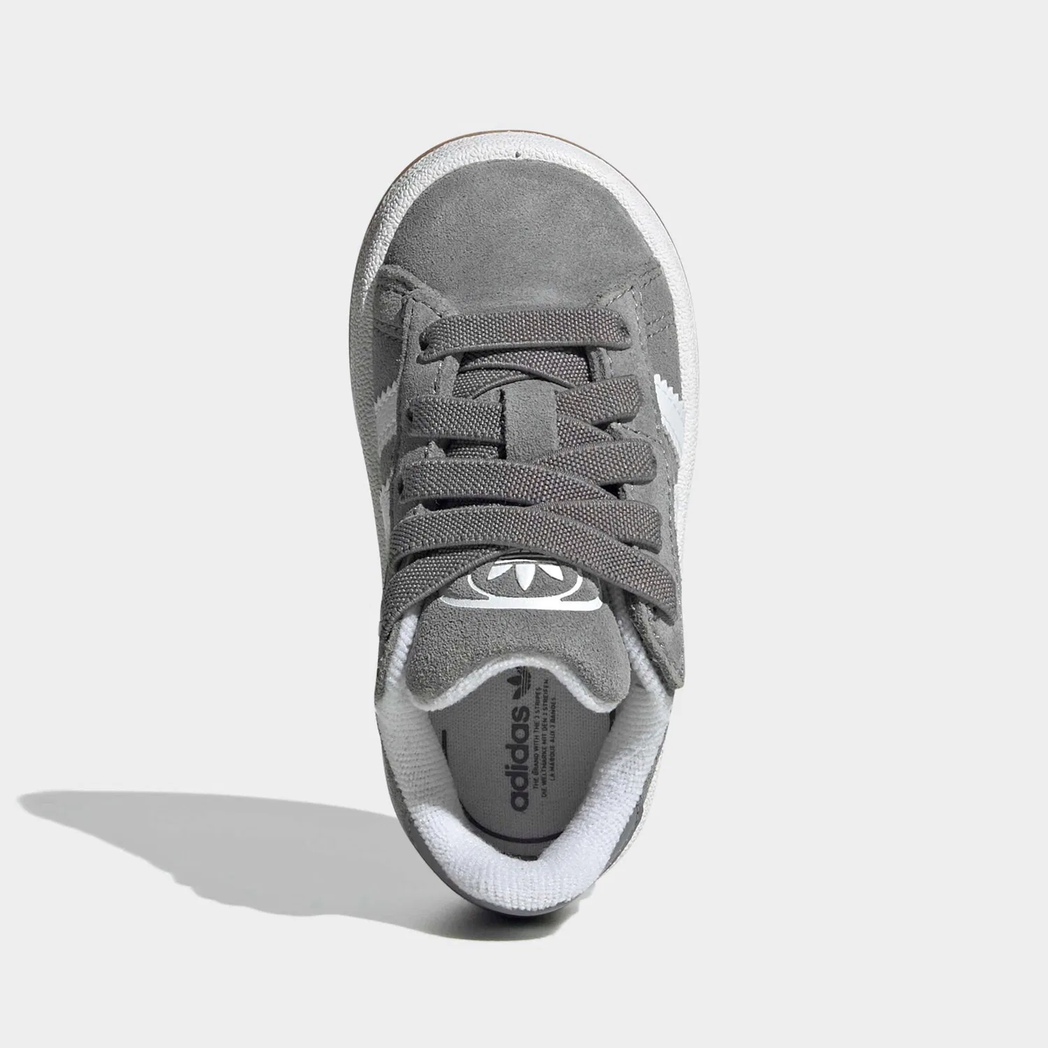 Детские кроссовки Campus 00s Adidas Originals, Grey Three/Ftwr White/Gum 2 — фото 4
