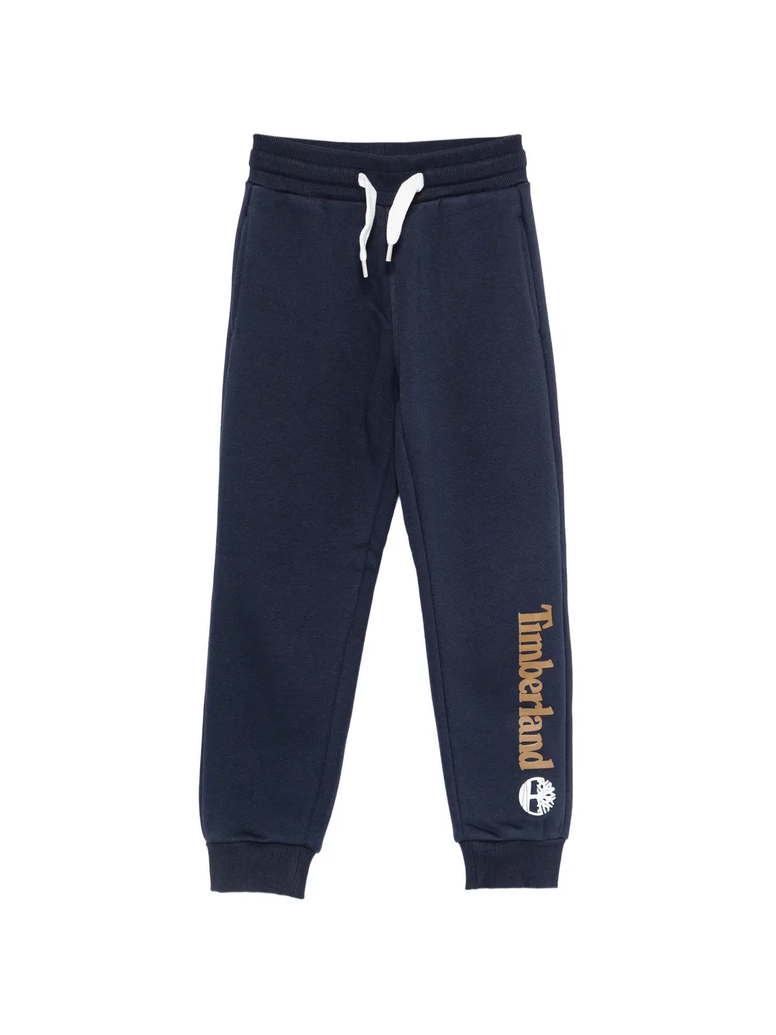 Спортивные брюки с кулиской и логотипом Timberland Kids, синий