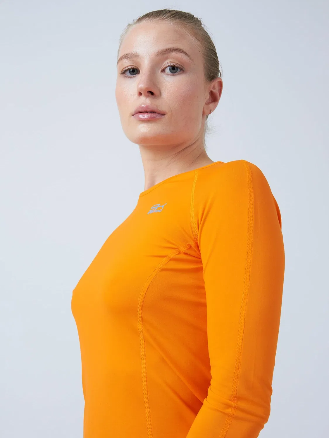 Sportkind Performance Рубашка с длинным рукавом 3/4 оранжевого цвета — фото 2