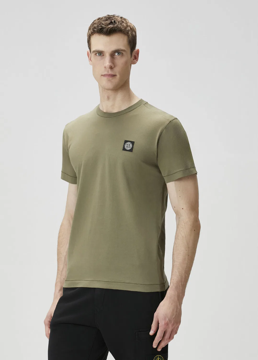 Футболка Stone Island Haki Logo Detaylı, haki — фото 3