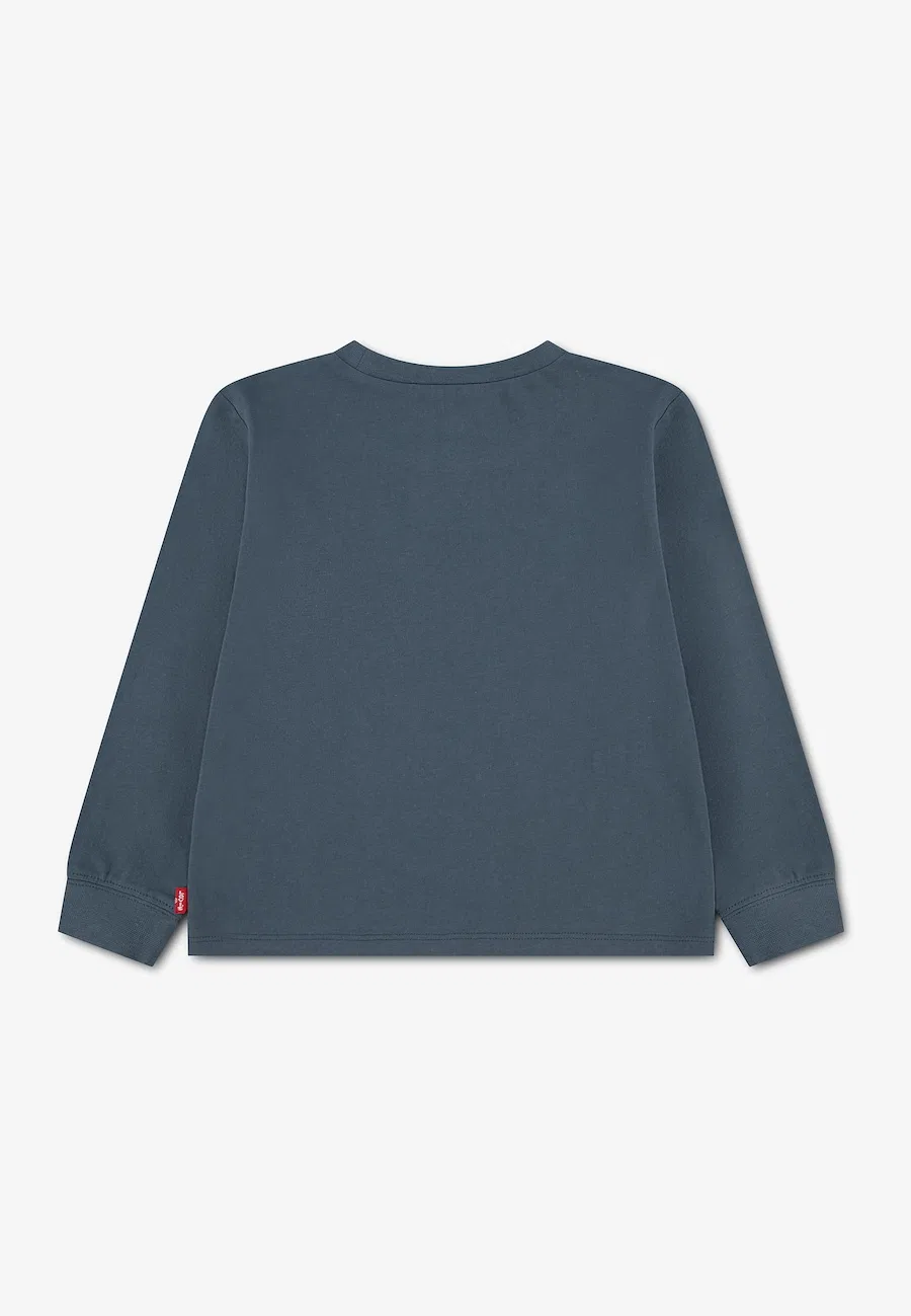 Детский топ Levi's Kids цвета сапфир — фото 2