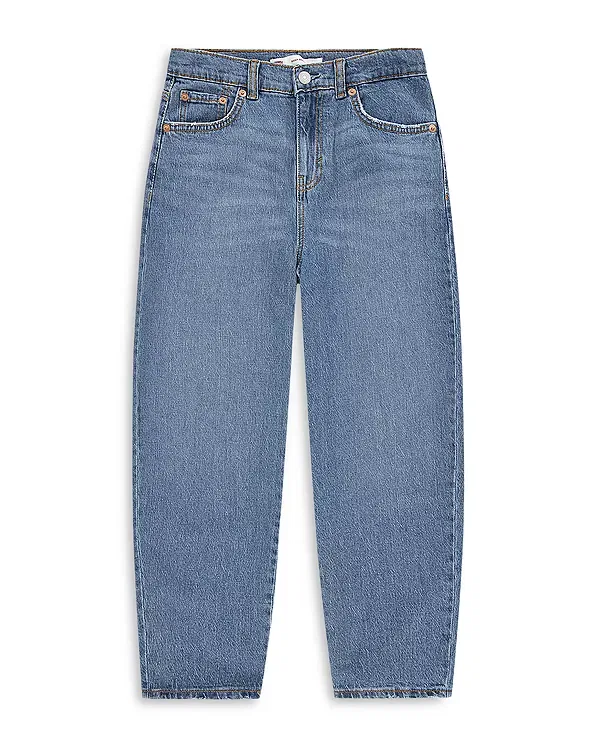 Детские джинсы для девочки с мешковатым кроем Barrel-Leg Silhouette Levi's, Dance Around