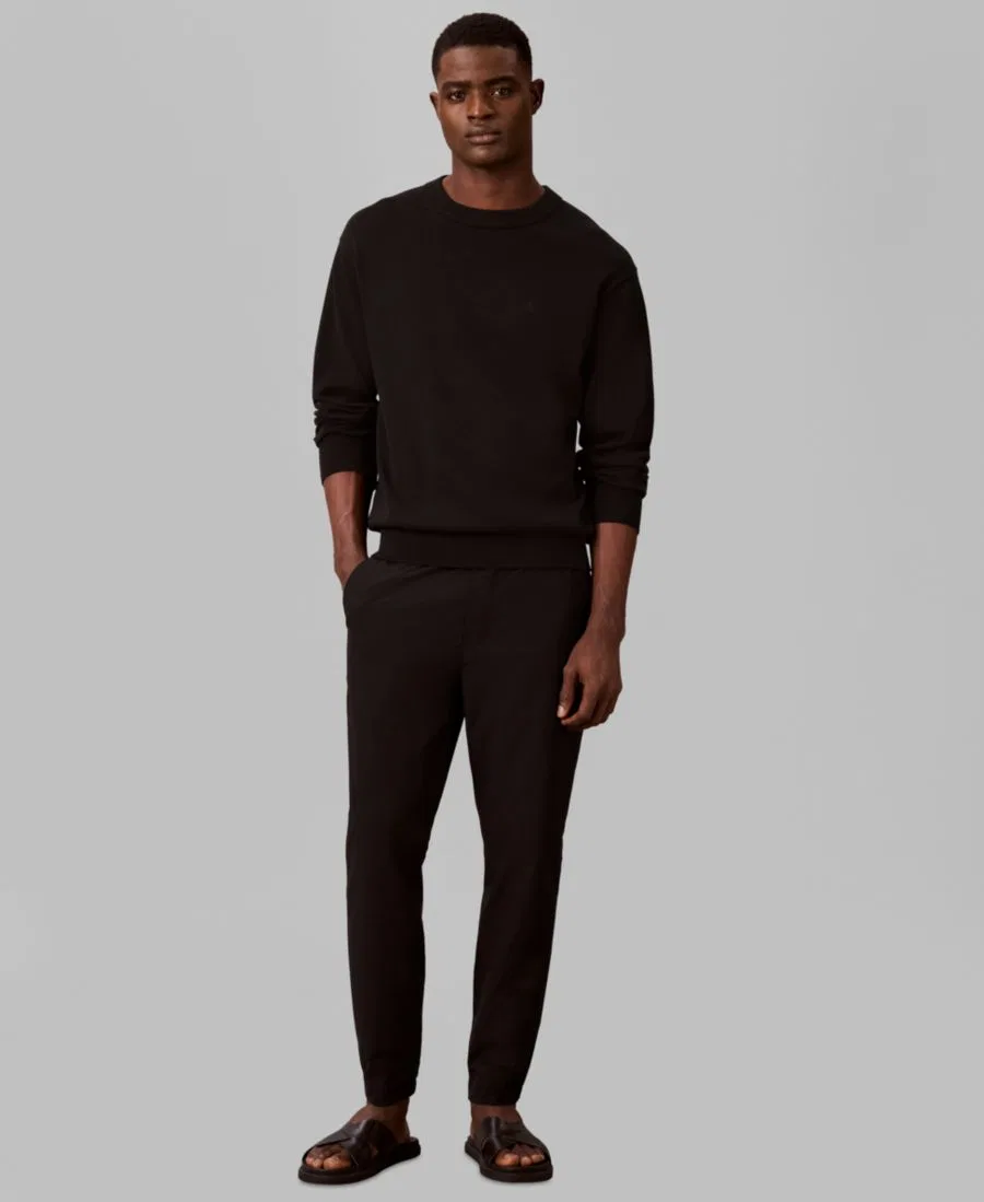Технические брюки с зауженным кроем Calvin Klein, Dark Brown — фото 2