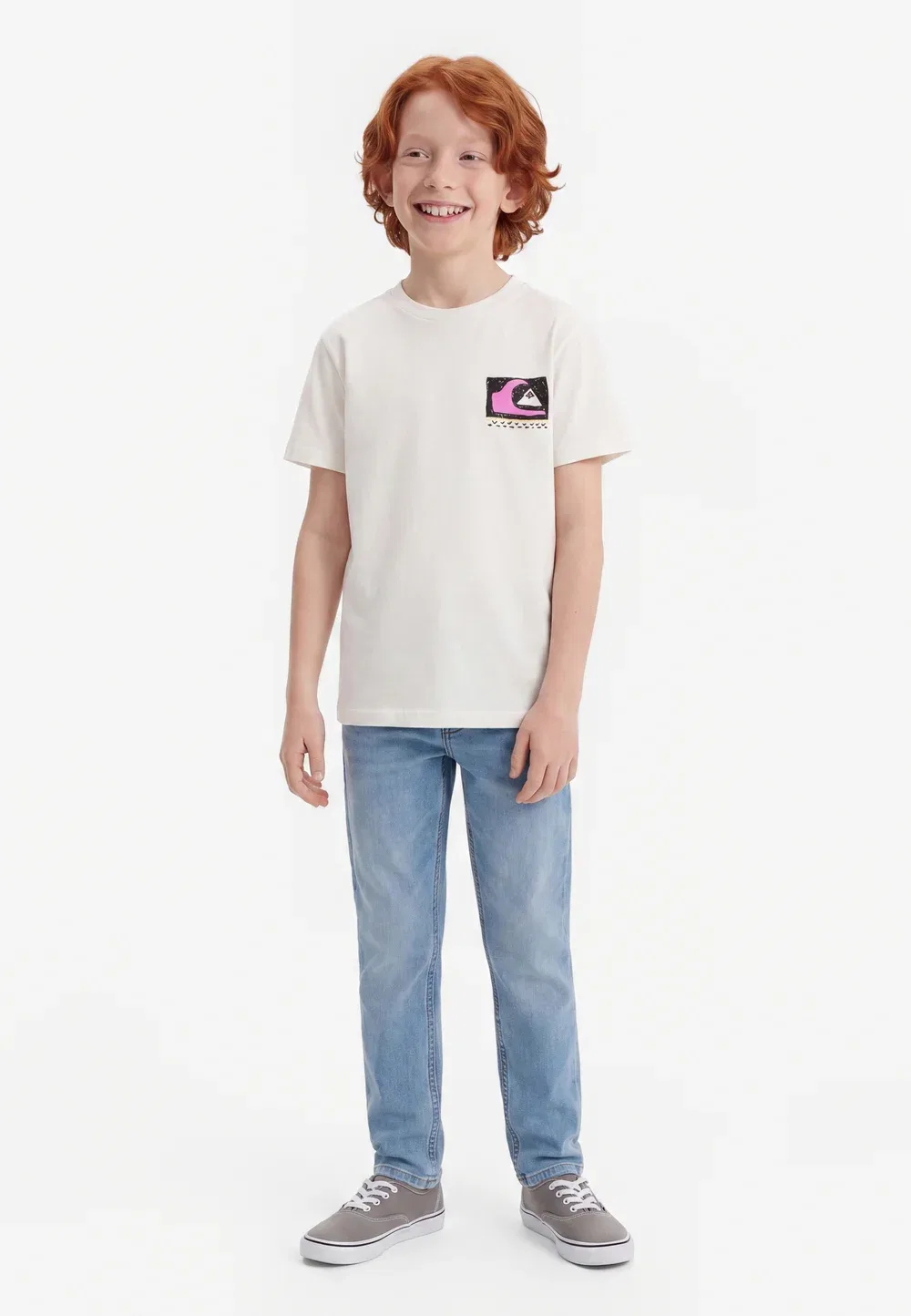Kingpin - футболка с принтом Quiksilver, Snow White