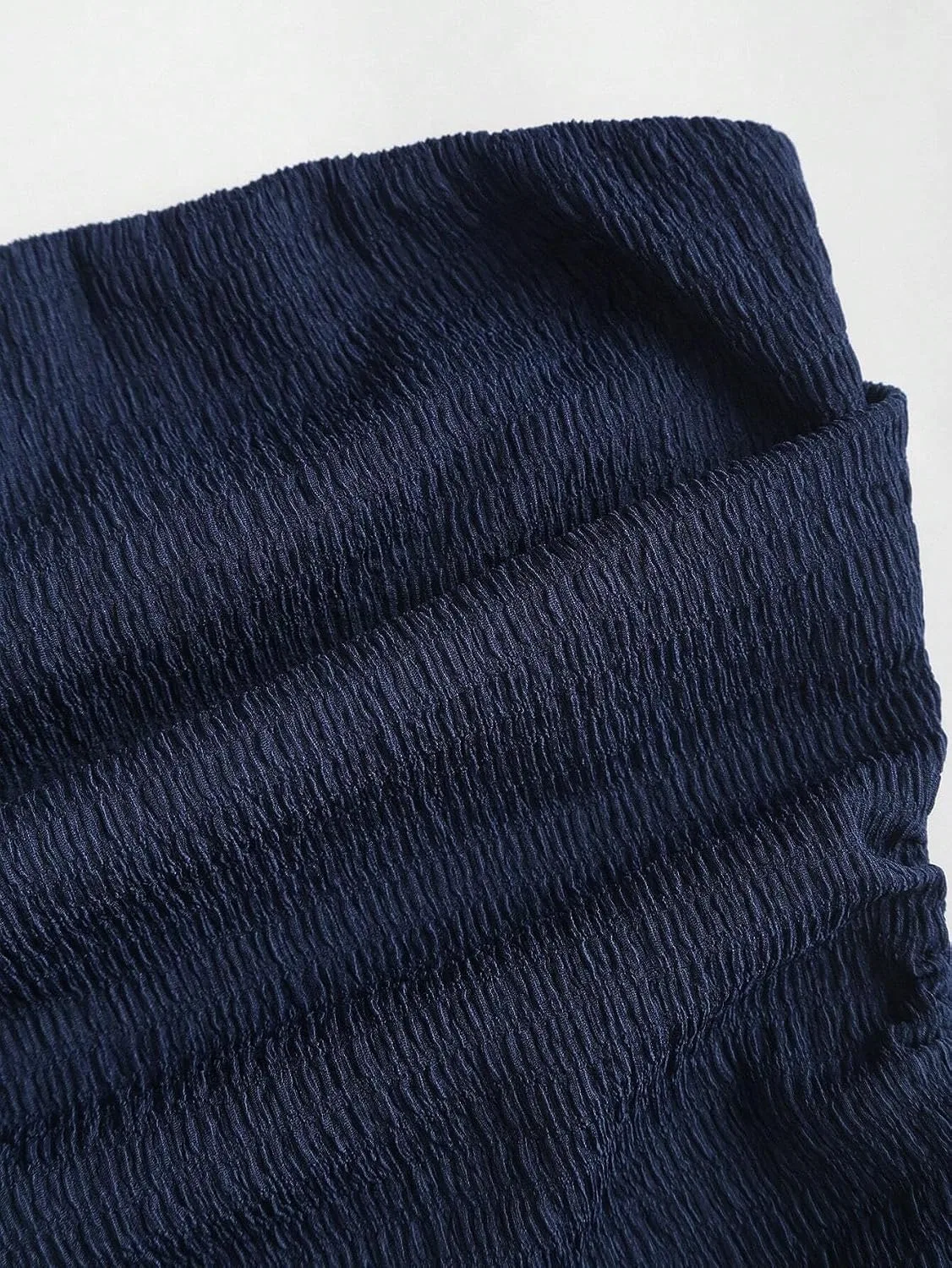 Женское повседневное мини-платье A-силуэта CIVOUX, Navy Blue — фото 4
