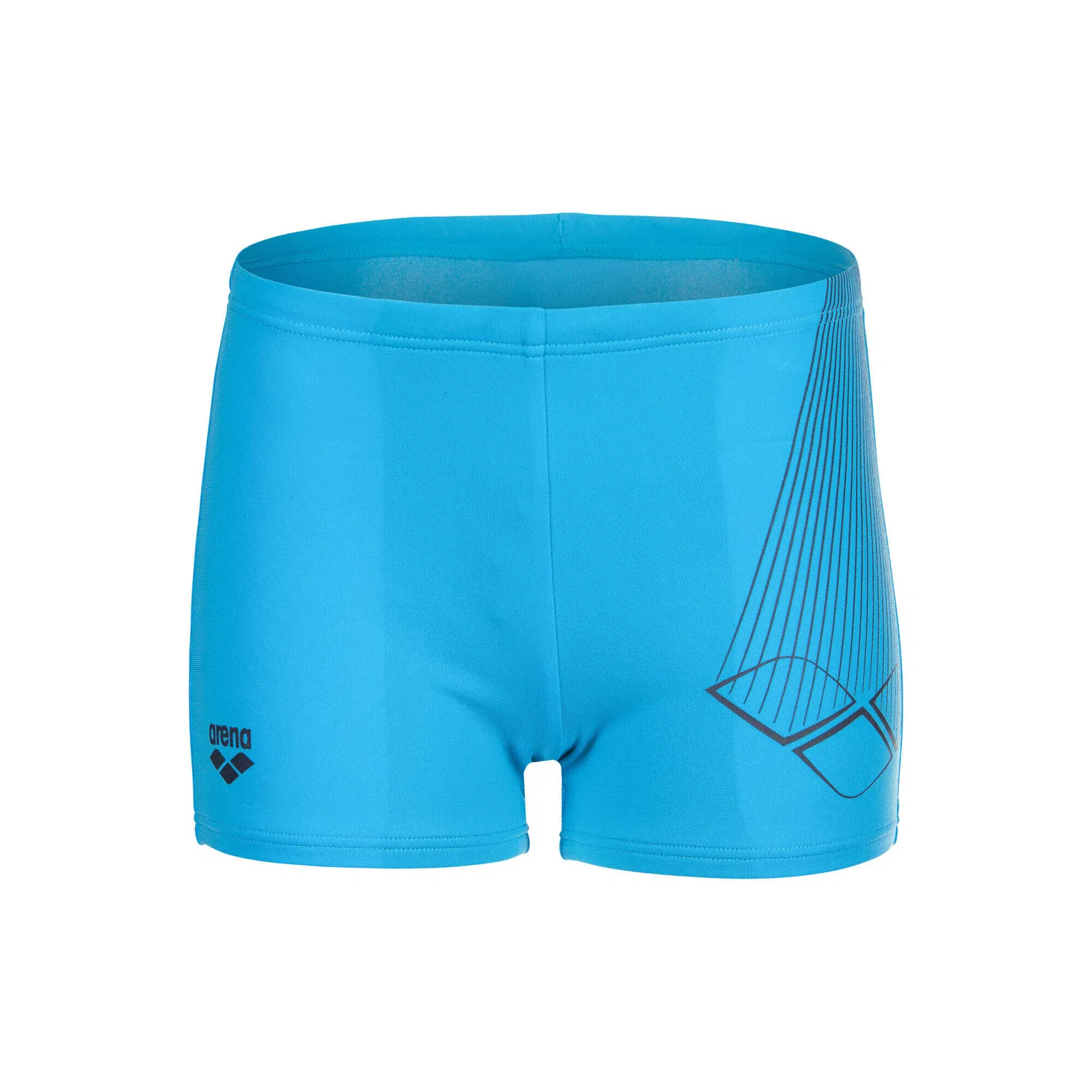 Детские плавки для мальчиков с принтом Bright Swim Short Arena, Hellblau Navyblau Pastellblau