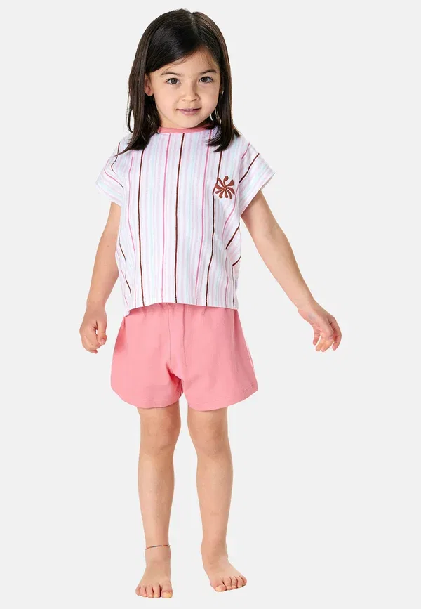 Пижамный комплект, хлопок, Set, Schiesser, Pink, розовый