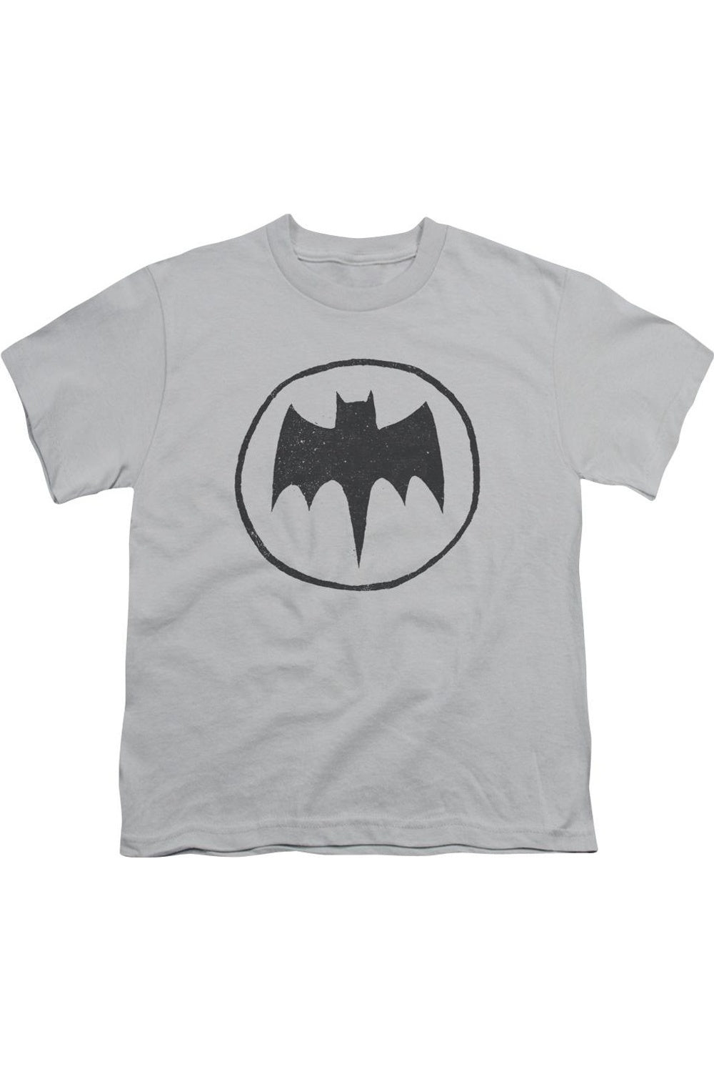 

Футболка с коротким рукавом для детей "Batman Handywork" Gildan, серебряный