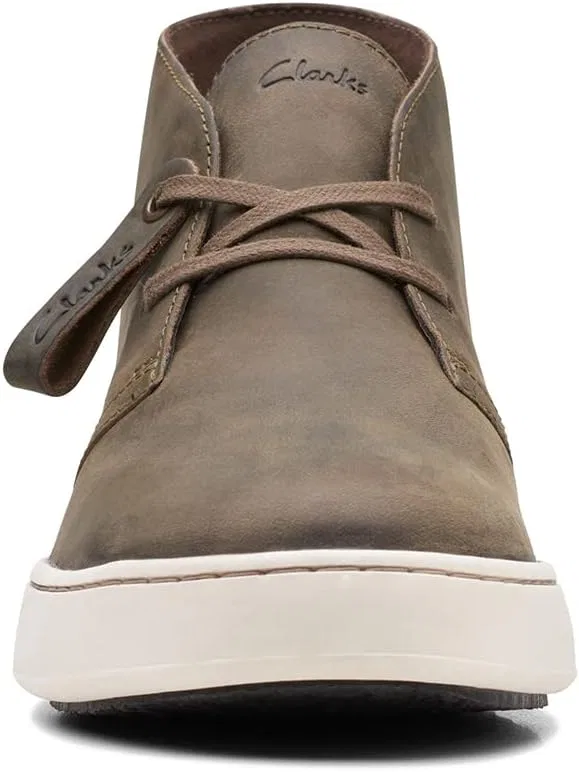 Кожаные ботинки Clarks Court Lite Desert Boot темно-коричневого цвета — фото 4