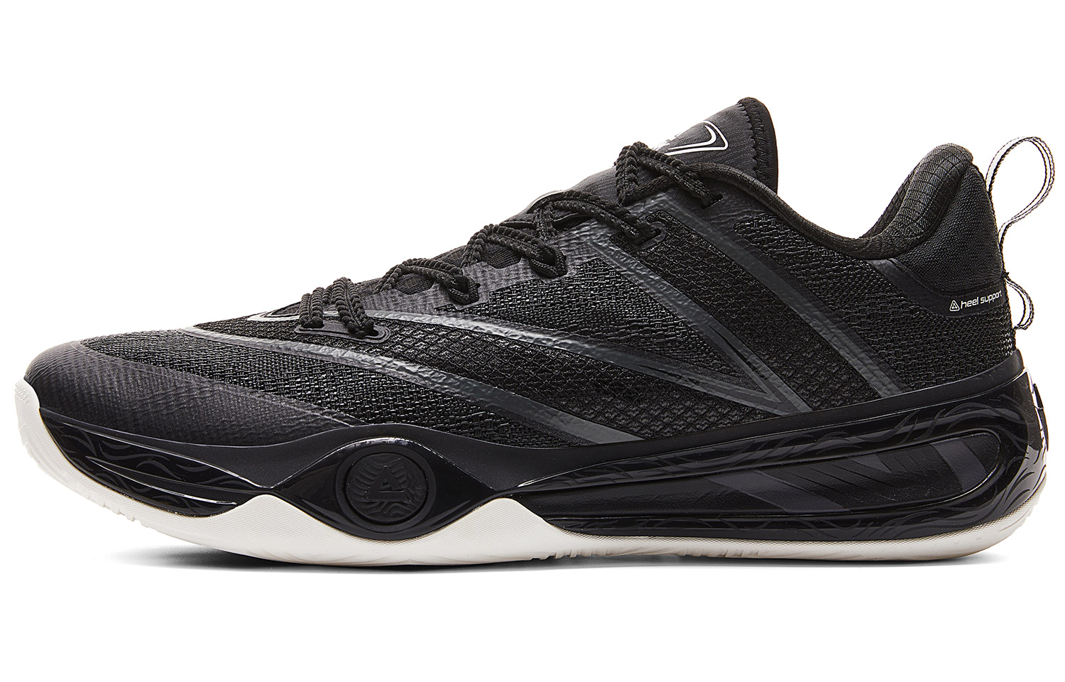 

PEAK Баскетбольные кроссовки с низким верхом, устойчивые к истиранию и отскоку, анти-скручиванию, мужские, черные, с магнитом, серые