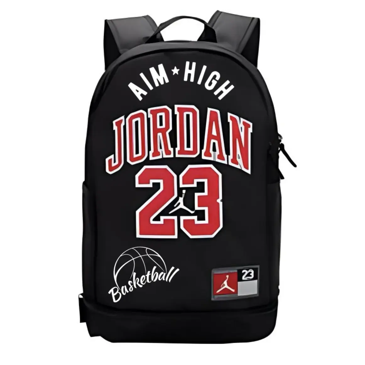 

Jordan Полиэстеровый рюкзак обычный унисекс черный, Black