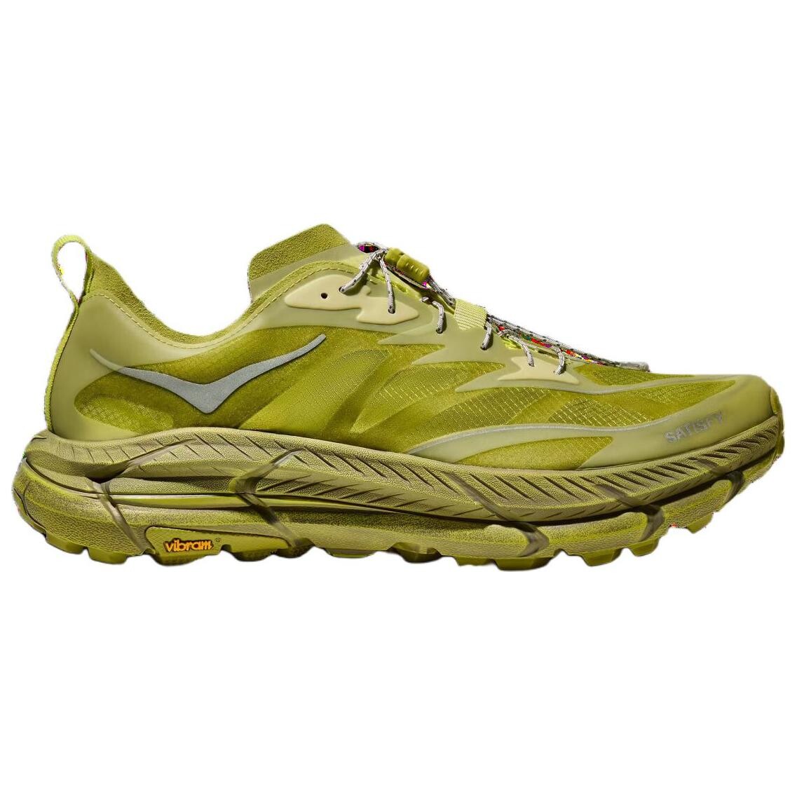 

Кроссовки HOKA ONE ONE Mafate Speed 4 Lite Satisy Sulfur, зеленый