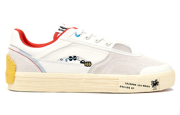 Кроссовки steven harrington x ollie skate shoes Li-Ning, белый — фото 2