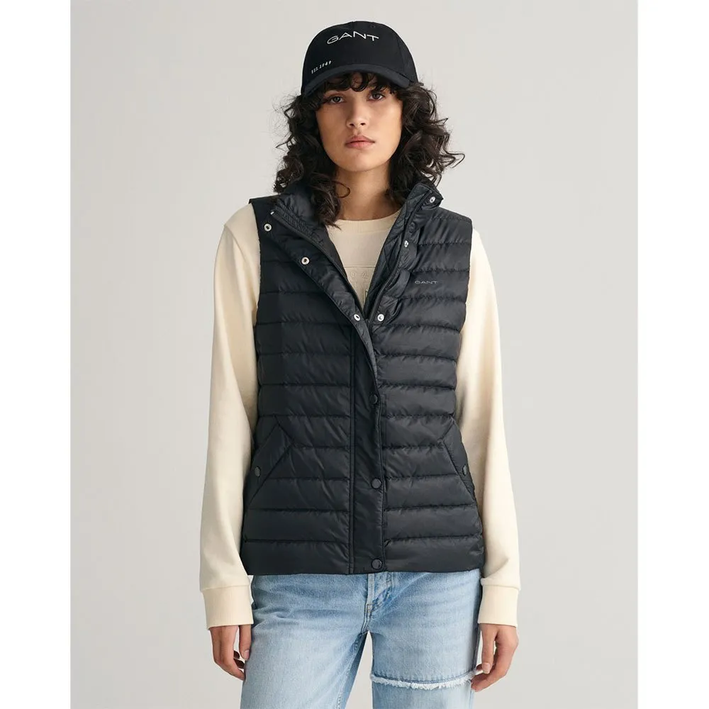 

Жилет Gant Light Down, черный