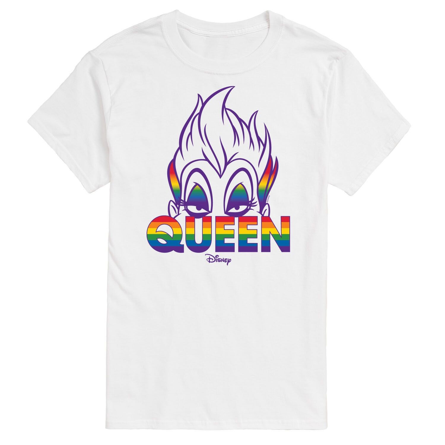 

Мужская футболка с рисунком Disney Villains Ursula Queen Pride