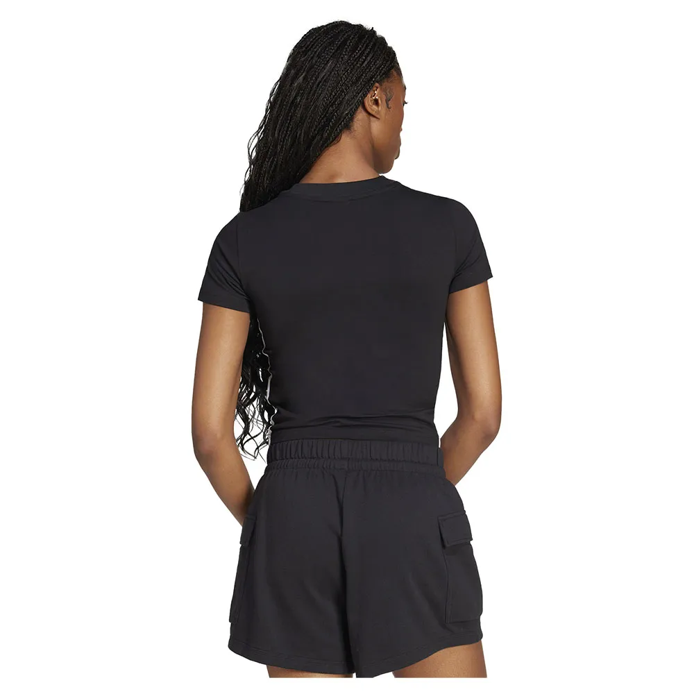 Футболка adidas Essentials 3 Stripes Slim Baby, черный — фото 2