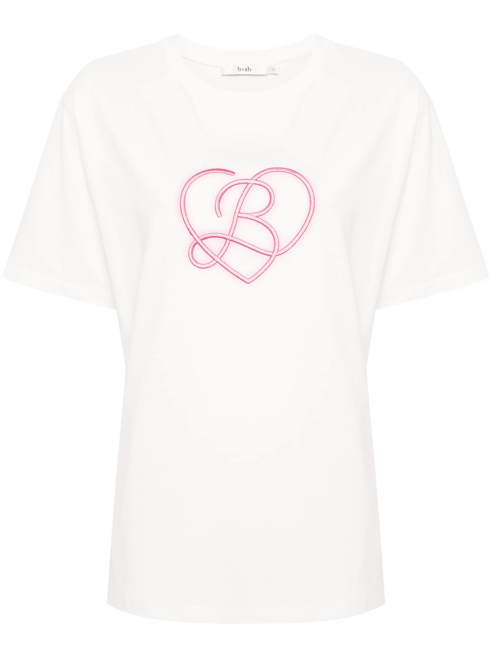 

Футболка с логотипом B+Ab, белый
