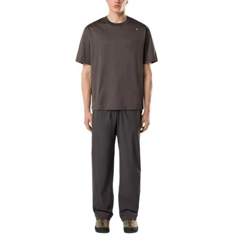 Футболка мужская Charcoal Gray с круглым вырезом STONE ISLAND — фото 4