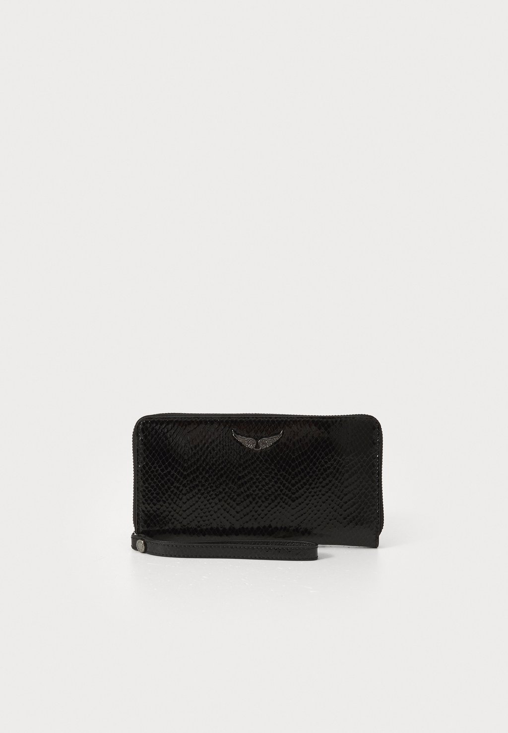 

Кошелек COMPAGNON GLOSSY WILD Zadig & Voltaire, черный