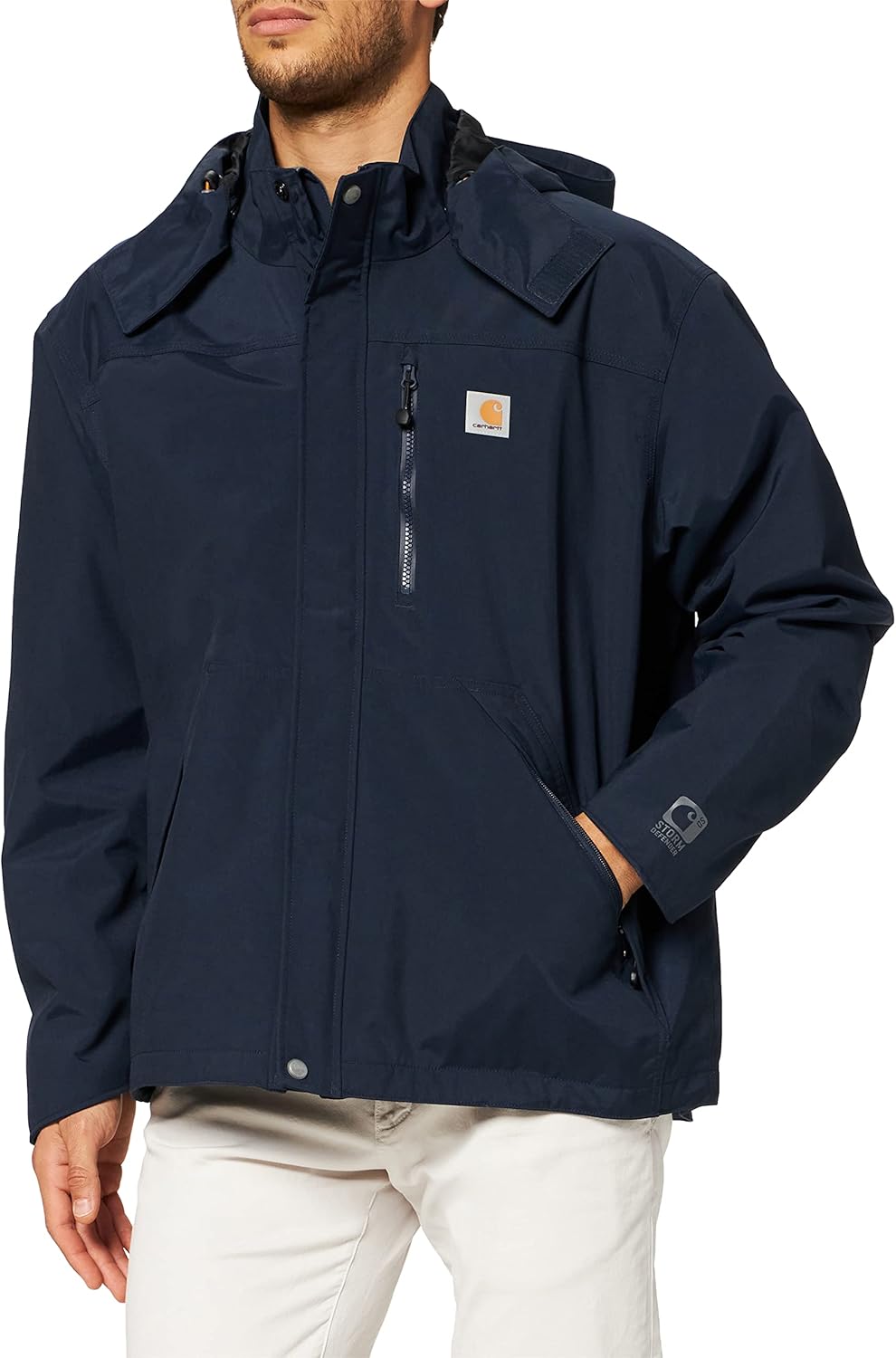 

Carhartt мужская куртка Storm Defender Loose Fit Heavyweight (размеры Regular и Big & Tall), Navy