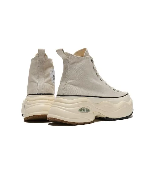 Унисекс кроссовки CONVERSE ALL STAR (R) SURGETRAINER HI на толстой подошве серые — фото 2