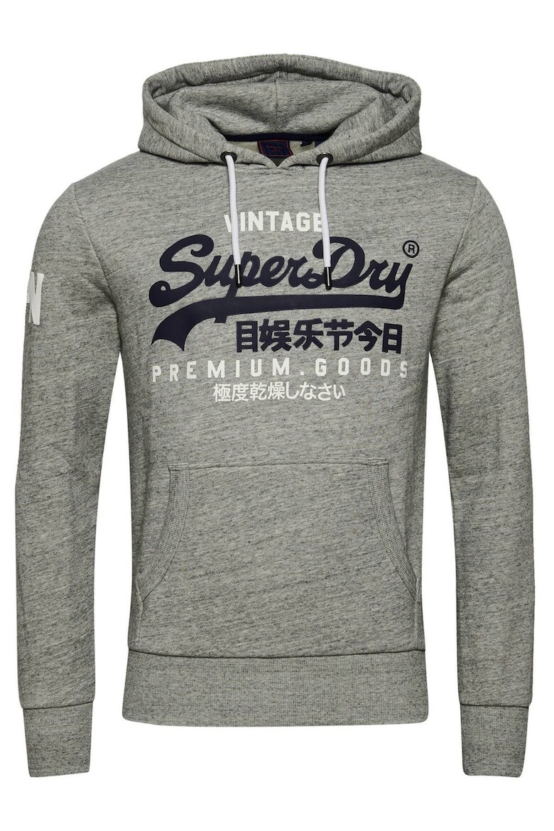 

Толстовка с логотипом Superdry, серый