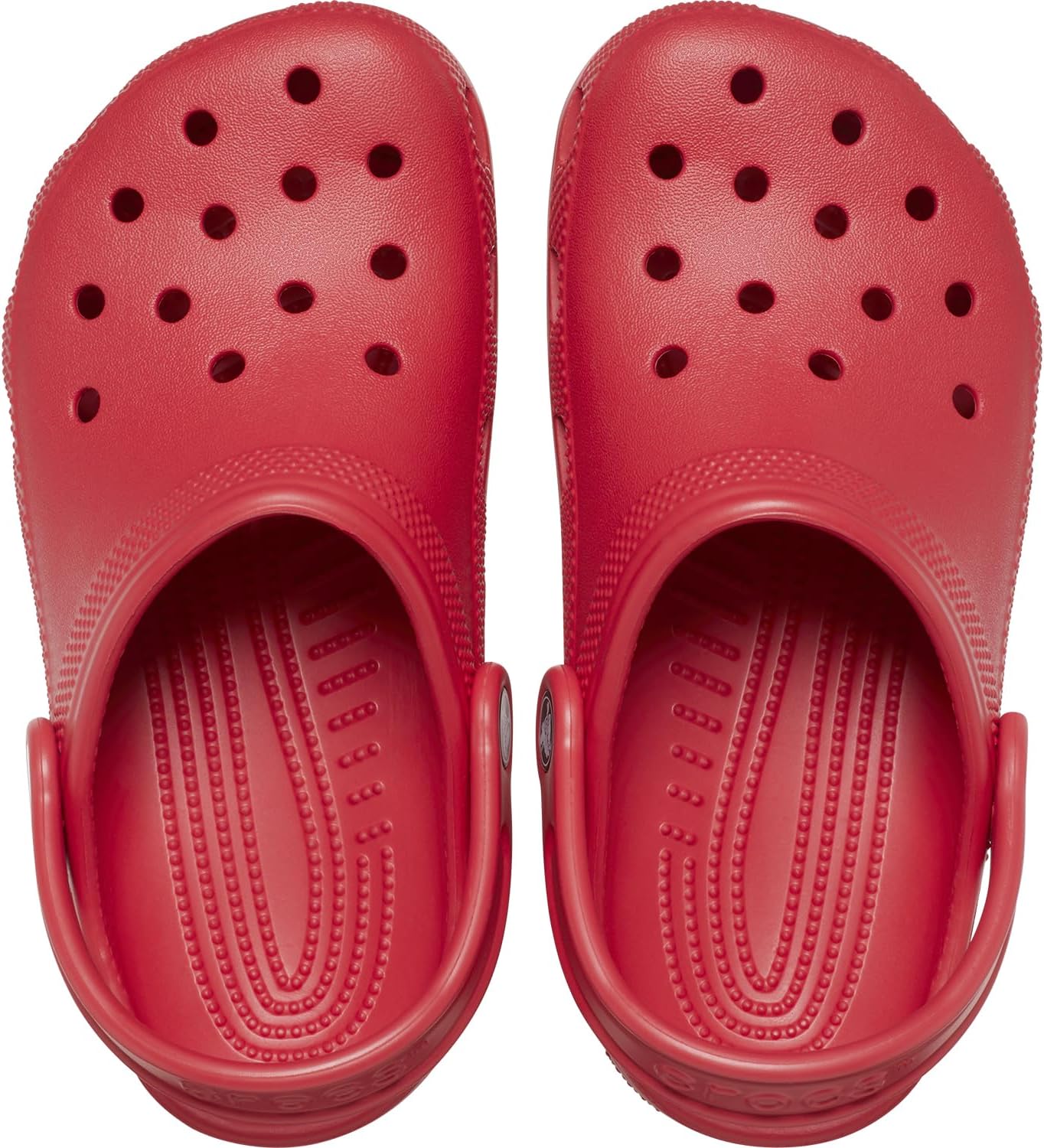 Классические сабо Crocs для детей, Varsity Red — фото 3