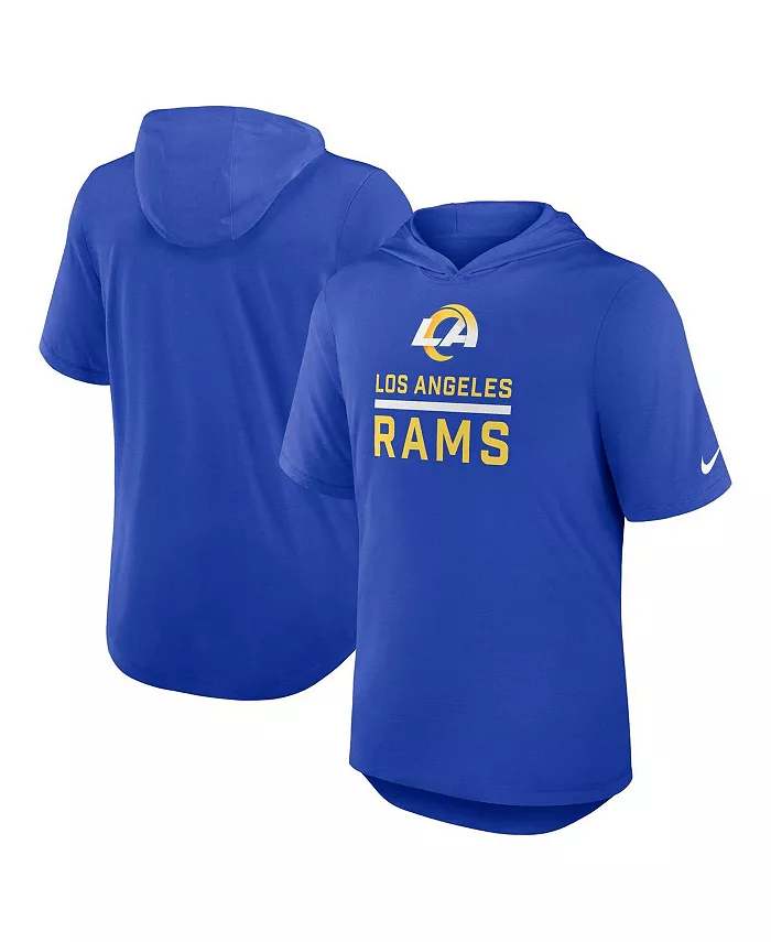 

Мужская толстовка-футболка Royal Los Angeles Rams Lockup Tri-Blend Nike