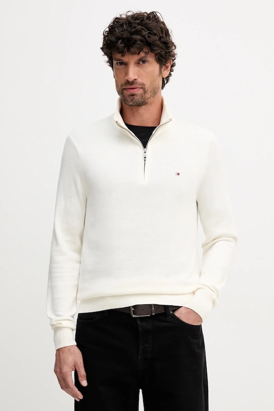 

Свитер из кашемировой смеси Tommy Hilfiger, бежевый