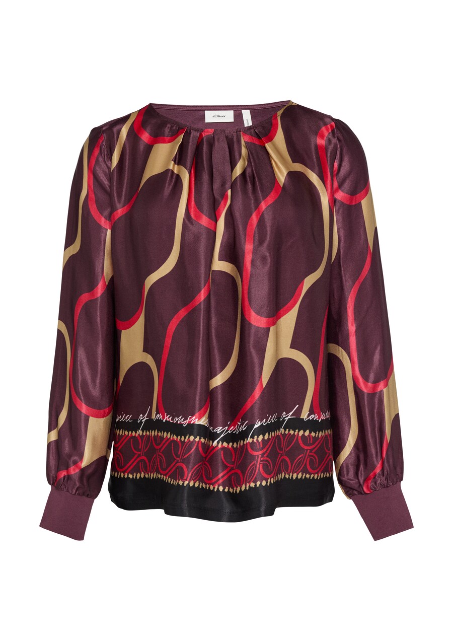 

Рубашка s.Oliver BLACK LABEL, разноцветный