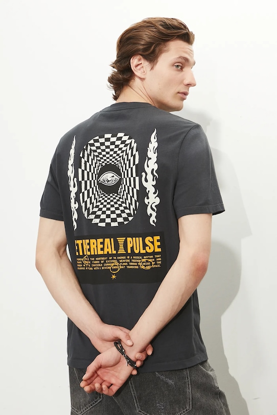 

Хлопковая футболка Medicine, серый