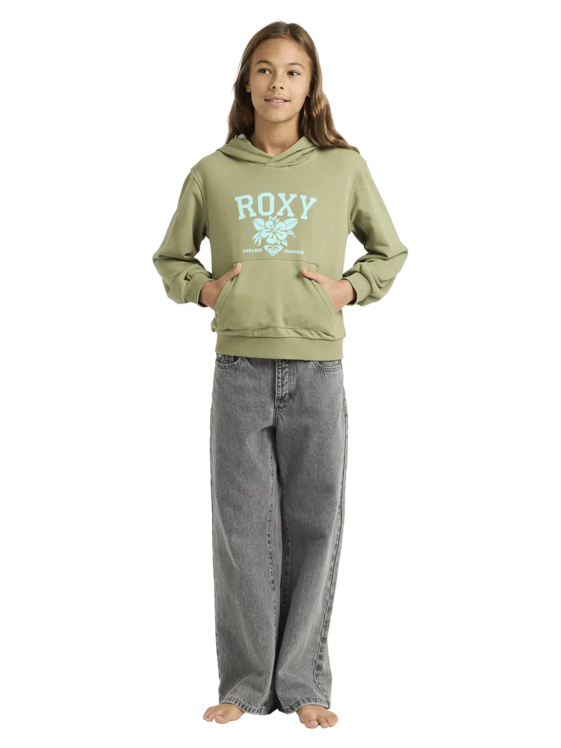 Толстовка 'Hope You Trust 2' Roxy, Light Green — фото 4