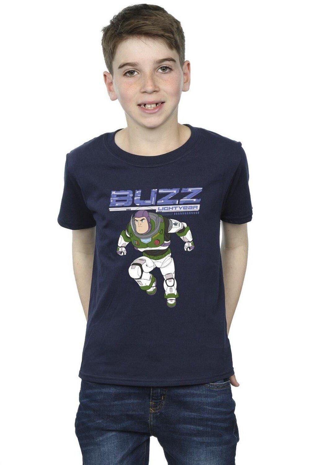 

Футболка Lightyear Buzz Jump To Action Disney, темно-синий