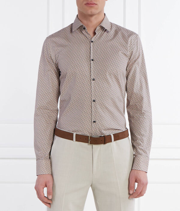 

Рубашка Кенно Slim fit Hugo, желтый
